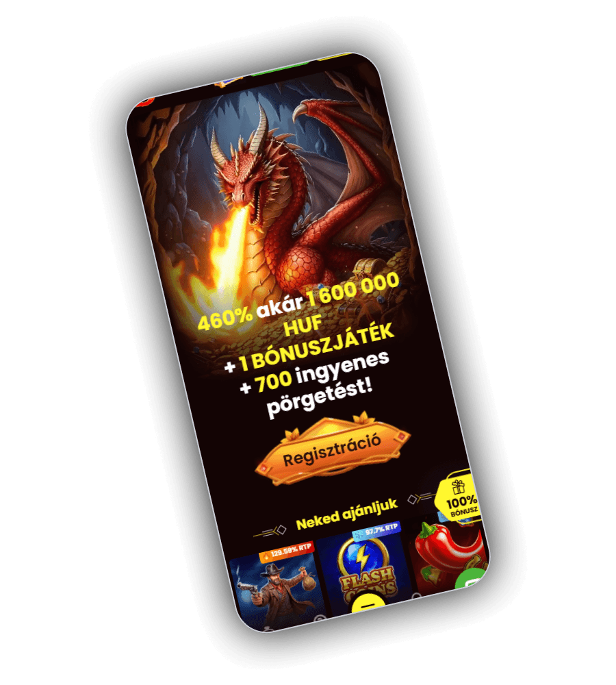 A DragonSlots kaszinó előcsarnoka
