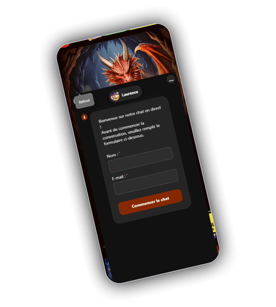 Casino DragonSlots Contactez-nous